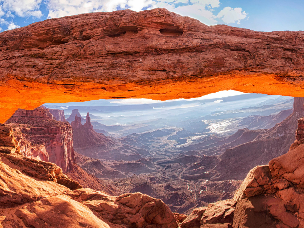Mesa Arch in Canyonlands National Park wallpaper 1280x960
