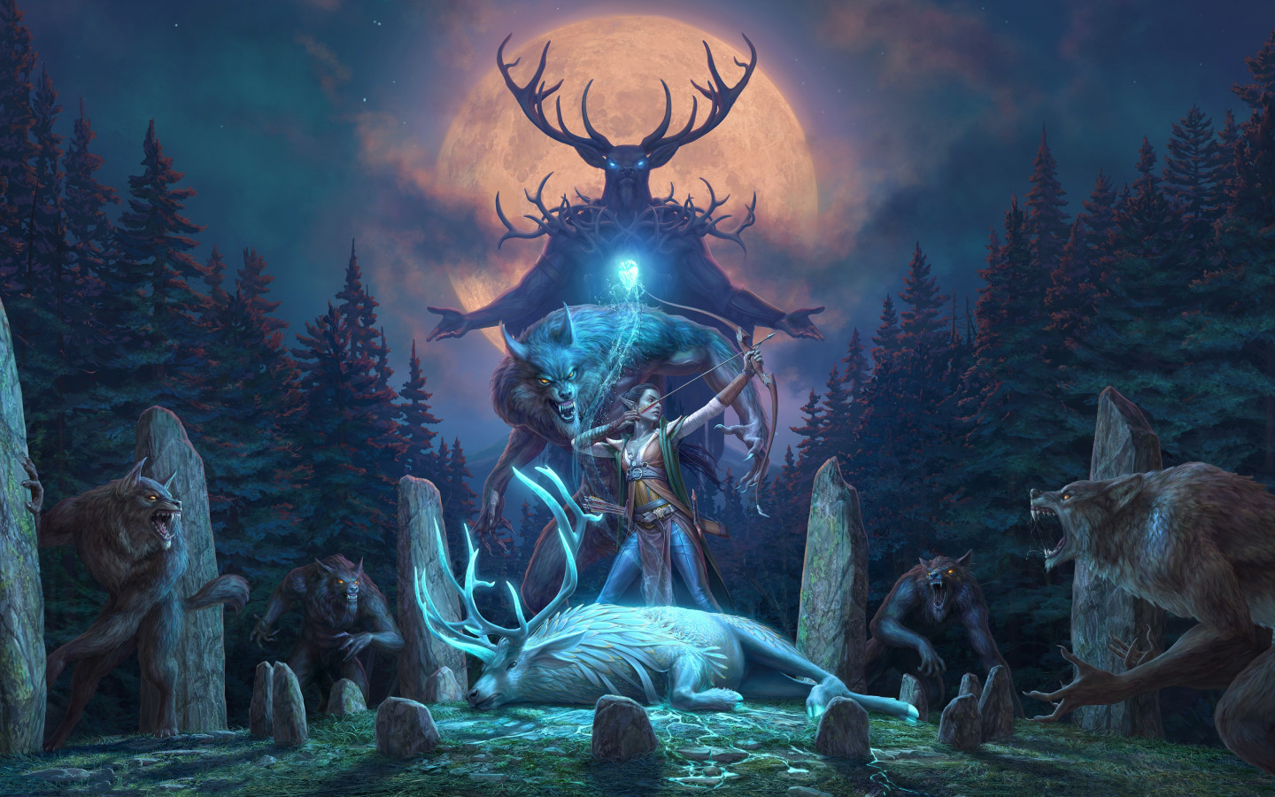 The Elder Scrolls Online: Wolfhunter wallpaper 1440x900