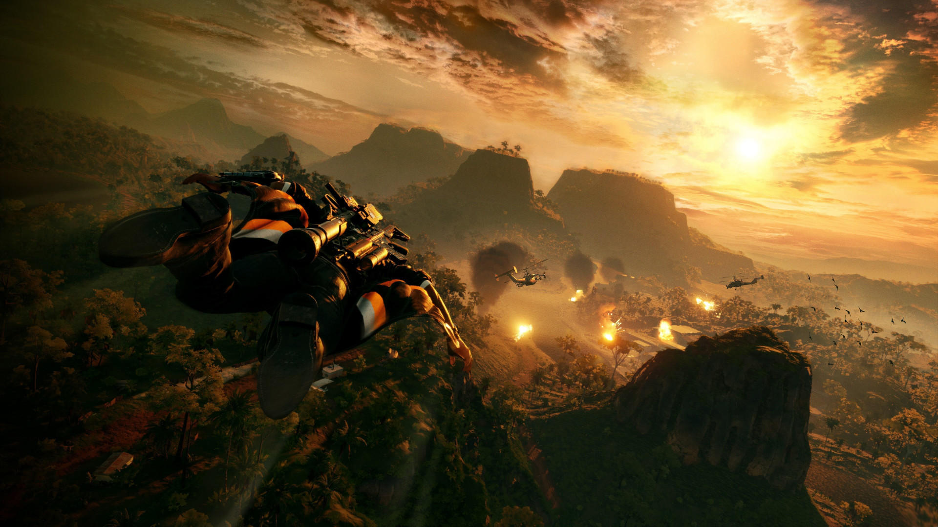Just Cause 4 gameplay wallpaper 1920x1080