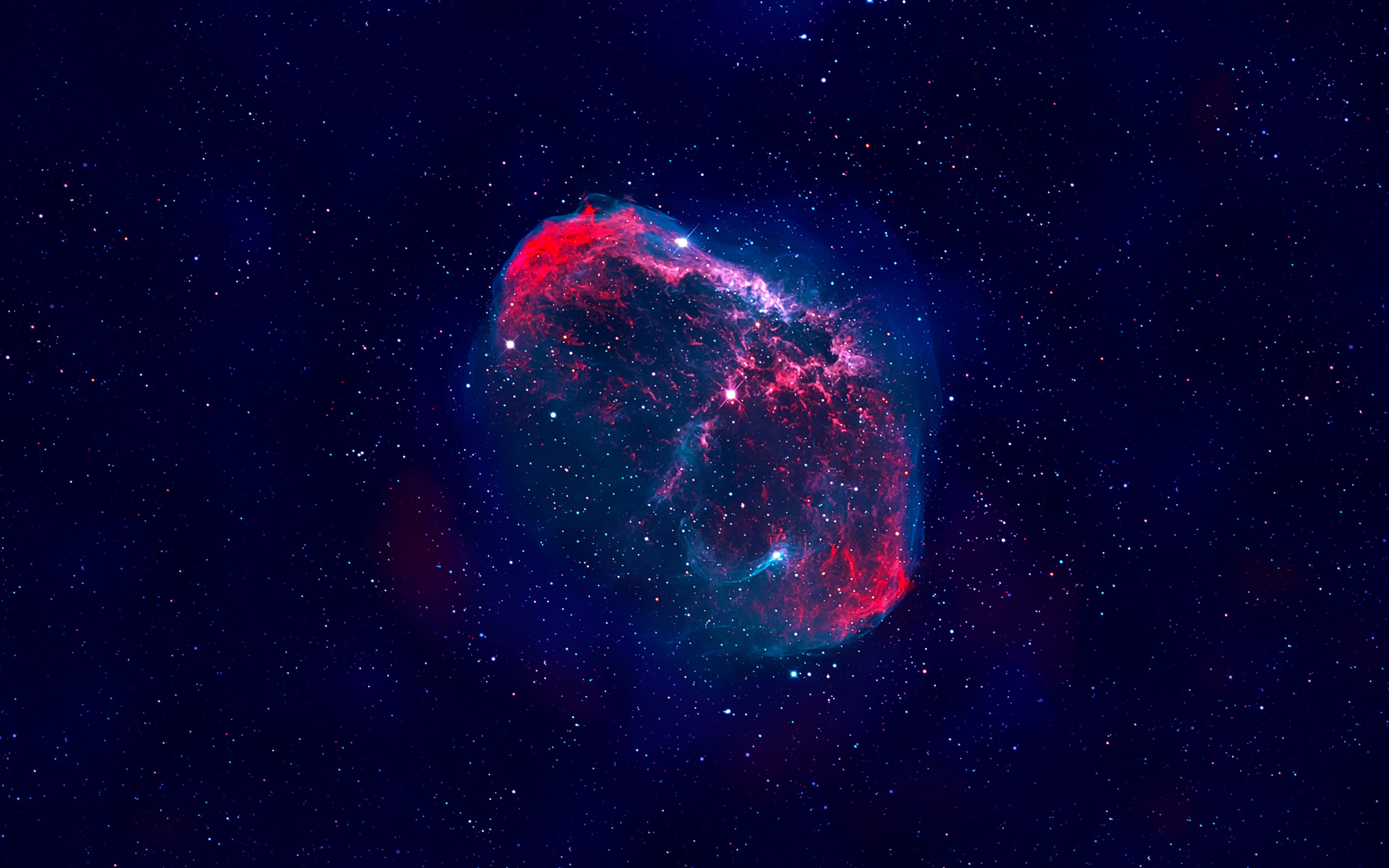 The Crescent nebula wallpaper 2560x1600