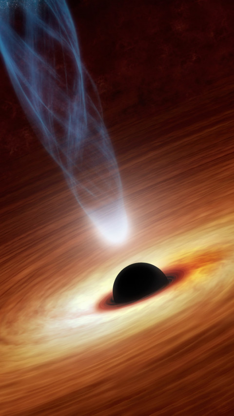 Black Hole wallpaper 480x854