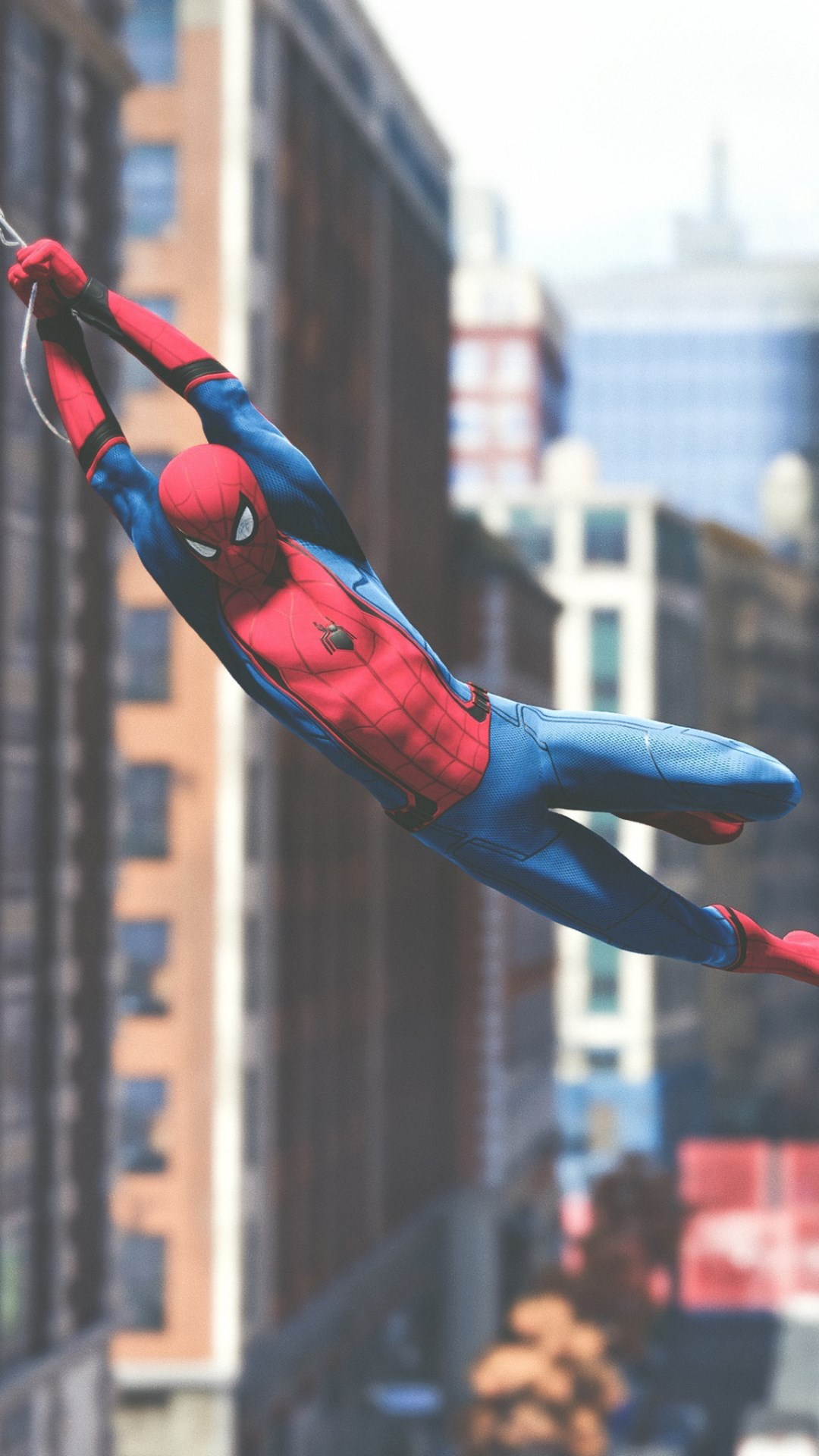 Spider Man screenshot PS4 wallpaper 1080x1920