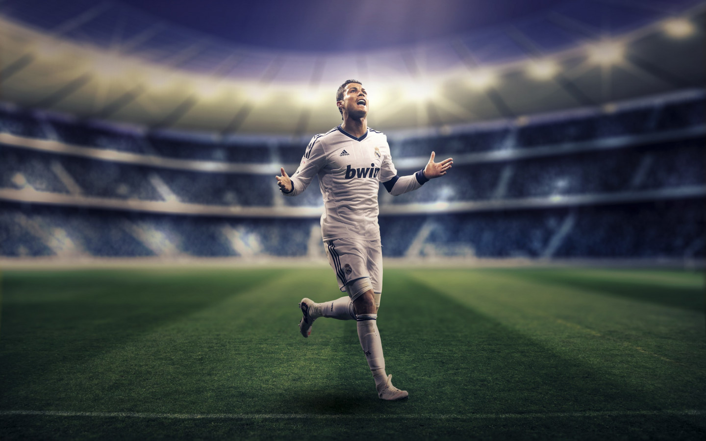 Cristiano Ronaldo for Real Madrid wallpaper 1440x900