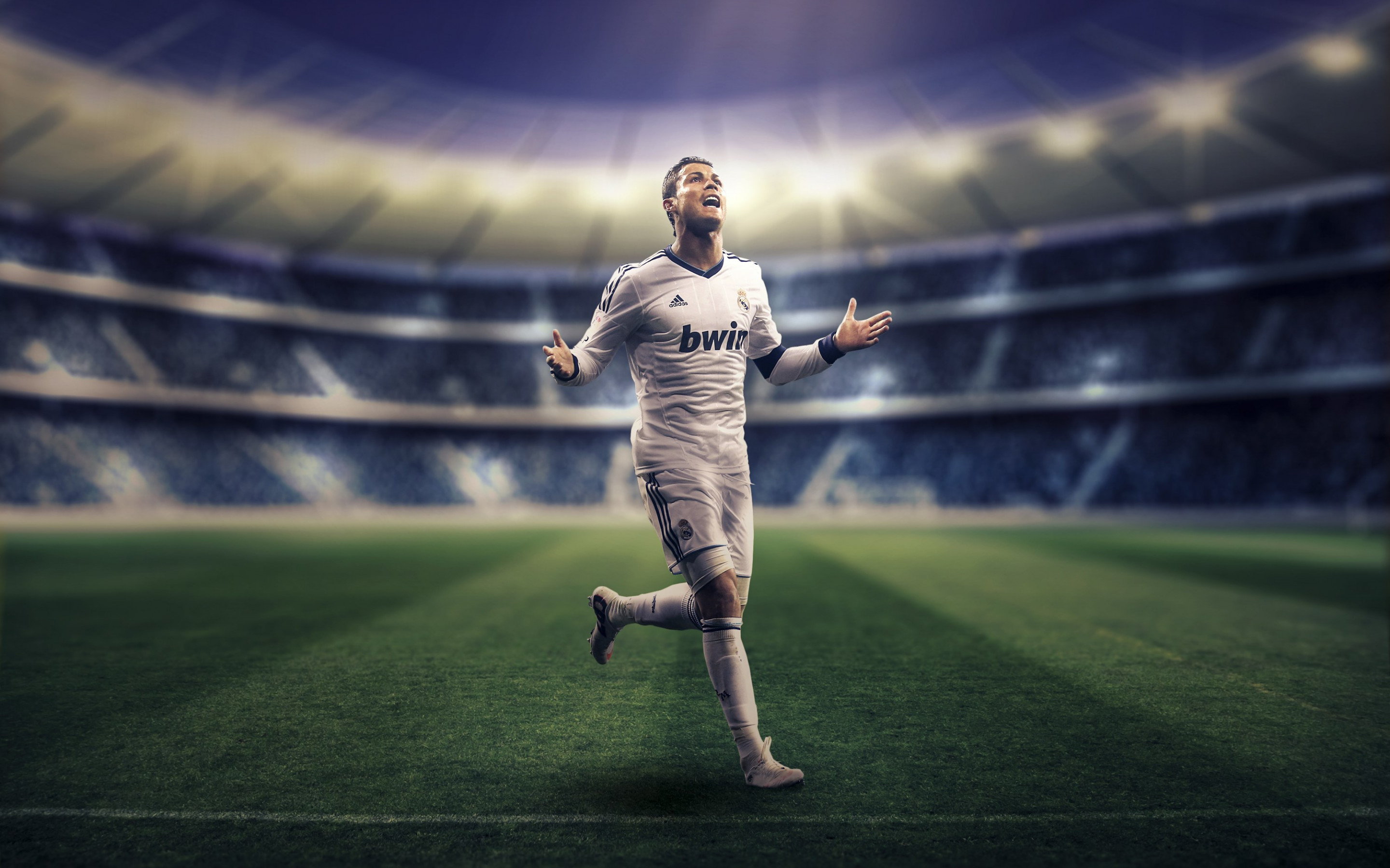 Cristiano Ronaldo for Real Madrid wallpaper 2880x1800