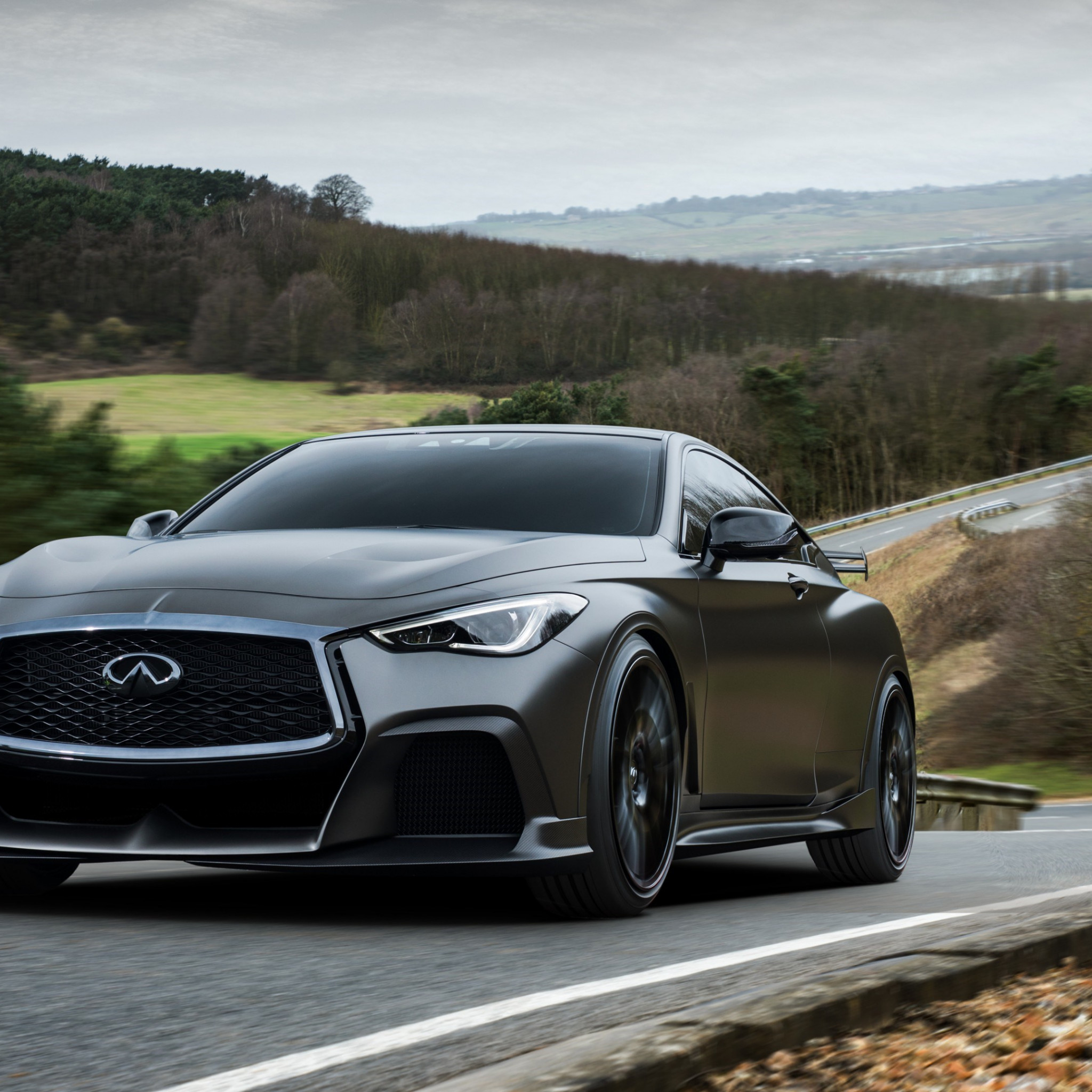 Infiniti Q60 Project Black S wallpaper 2048x2048