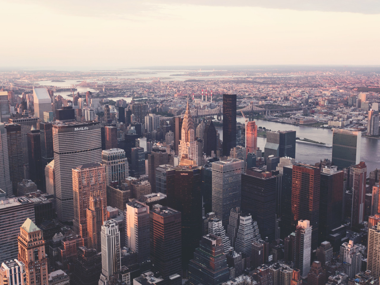New York city view wallpaper 1280x960