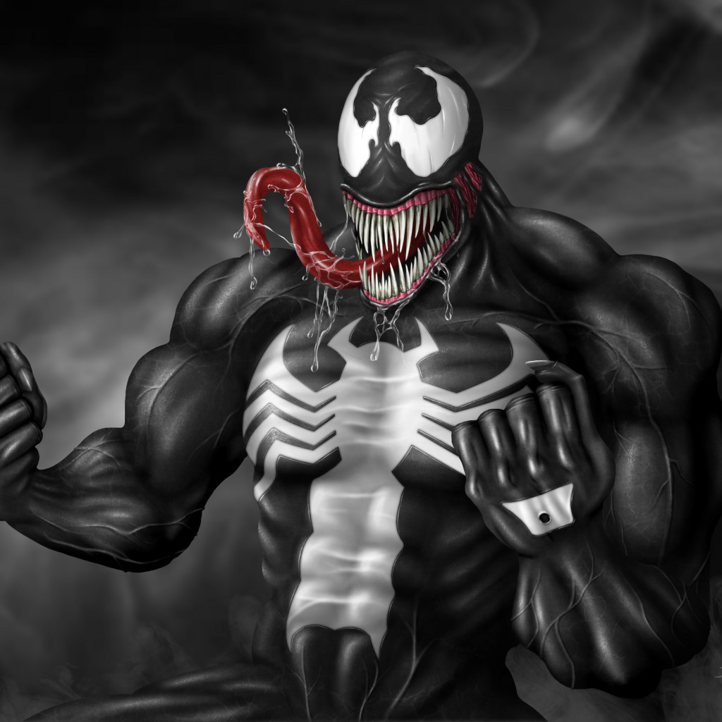 Venom fan art wallpaper 1024x1024