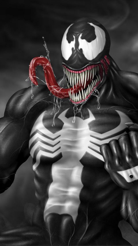 Venom fan art wallpaper 480x854