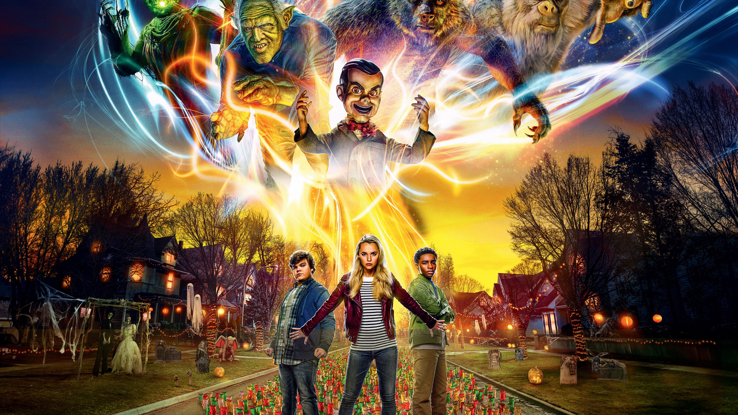 Goosebumps 2: Haunted Halloween wallpaper 2560x1440