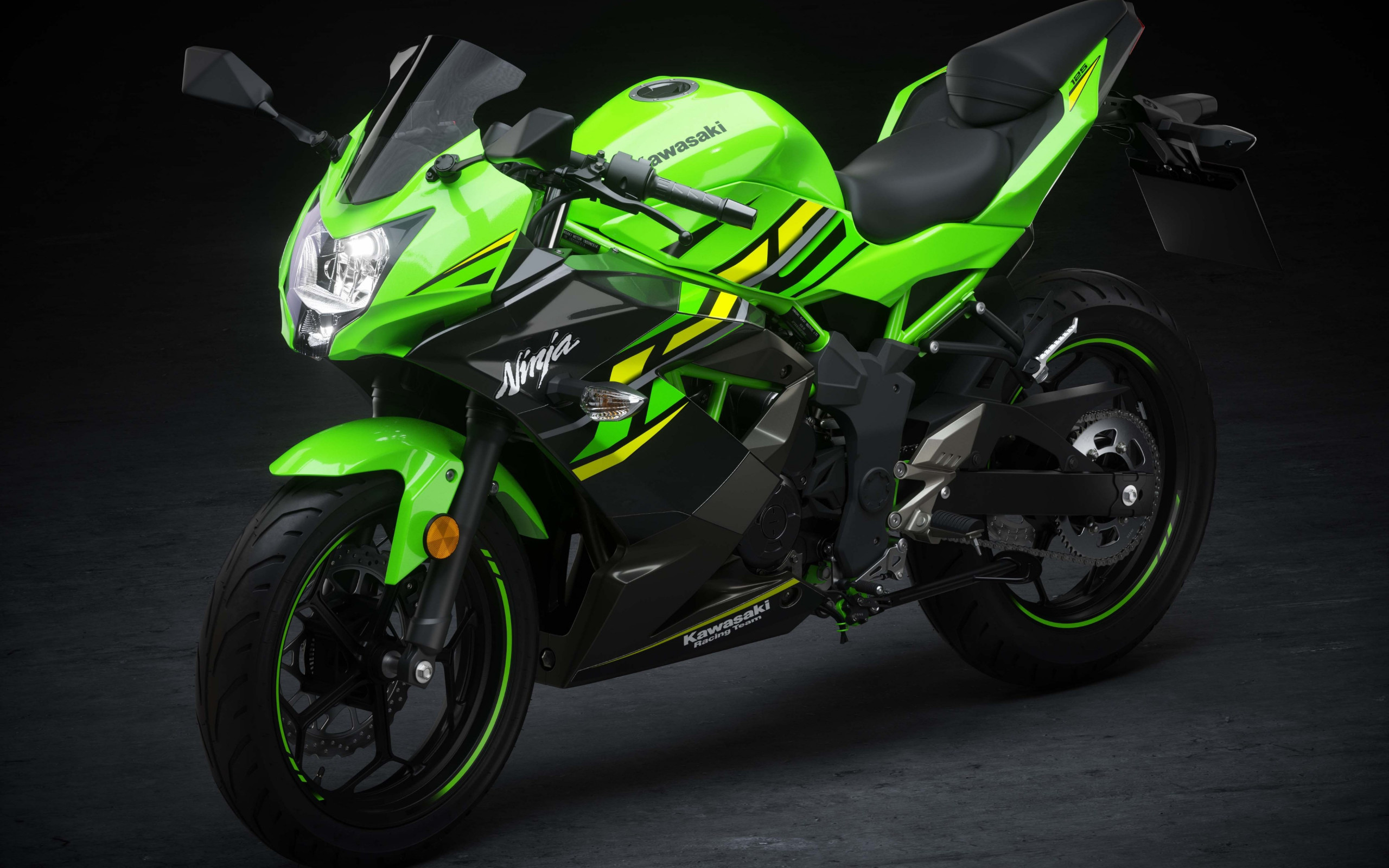 Kawasaki Ninja 125 wallpaper 2560x1600