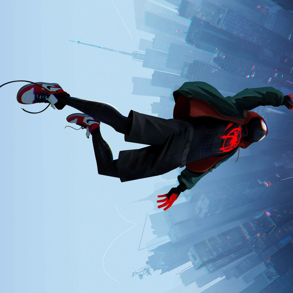 Spider Man: Into the Spider Verse 2018 wallpaper 1024x1024