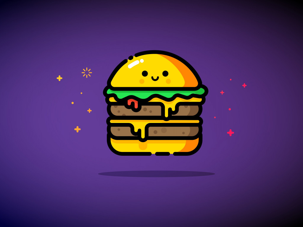 Double cheese wallpaper 1024x768