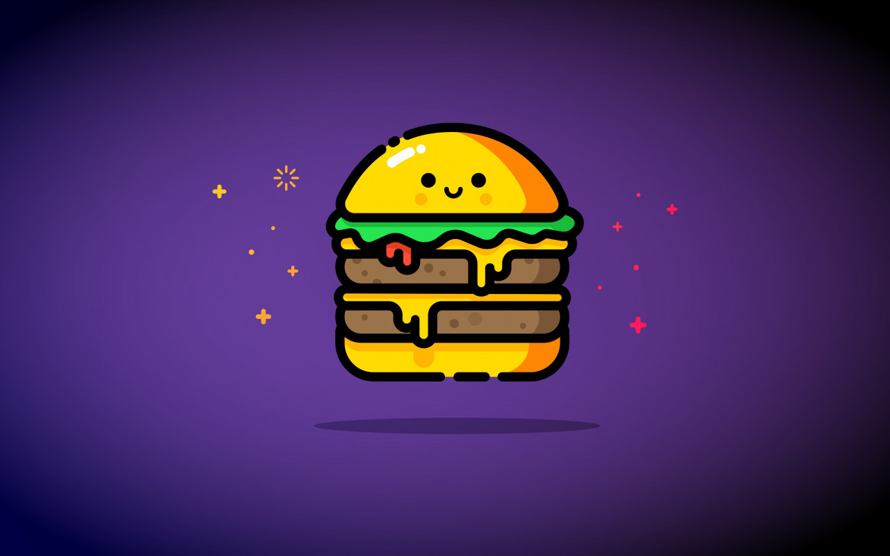 Double cheese wallpaper 1280x800
