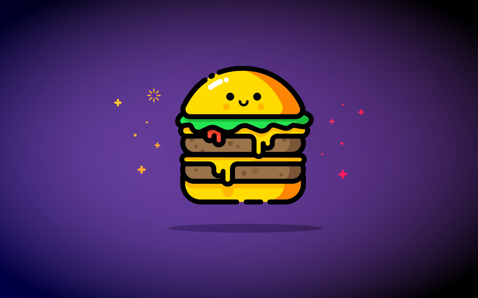 Double cheese wallpaper 1920x1200