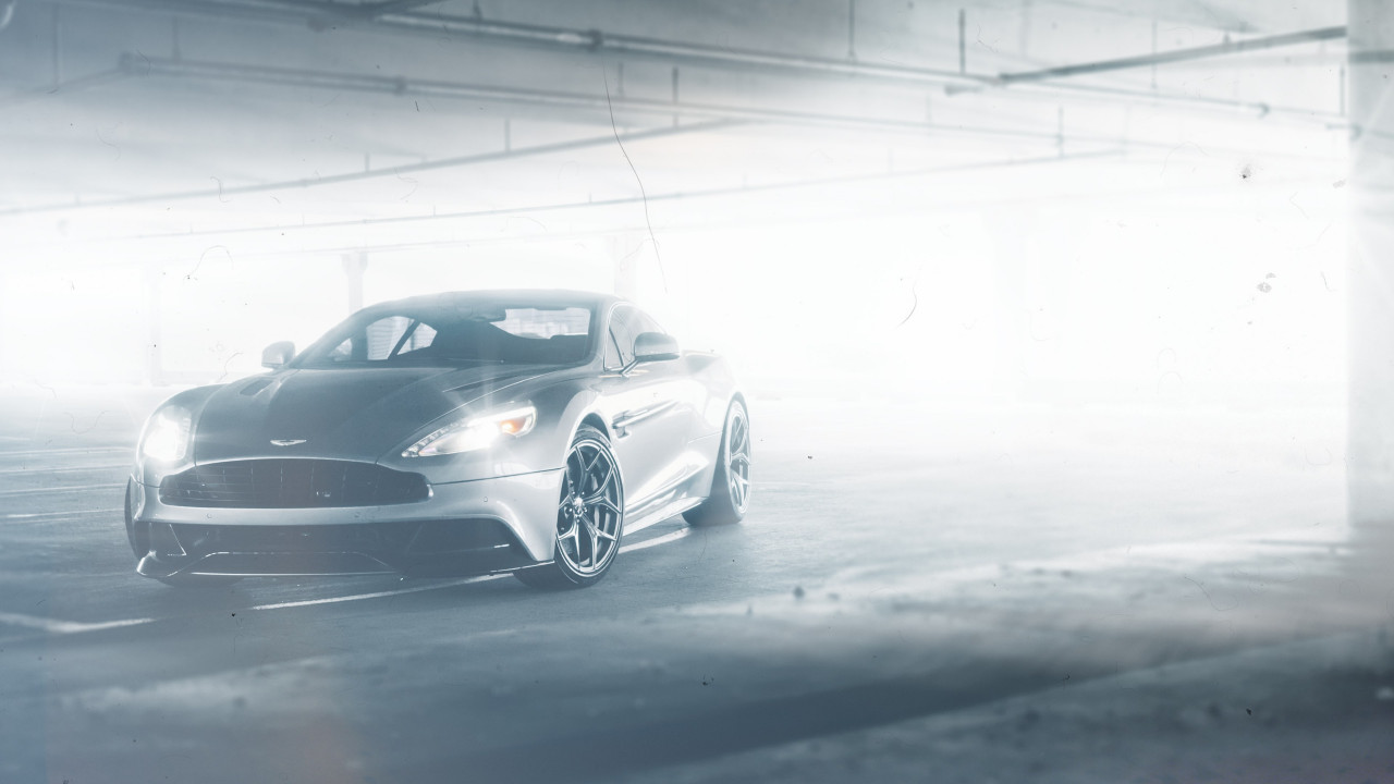 Aston Martin with Vellano rims wallpaper 1280x720