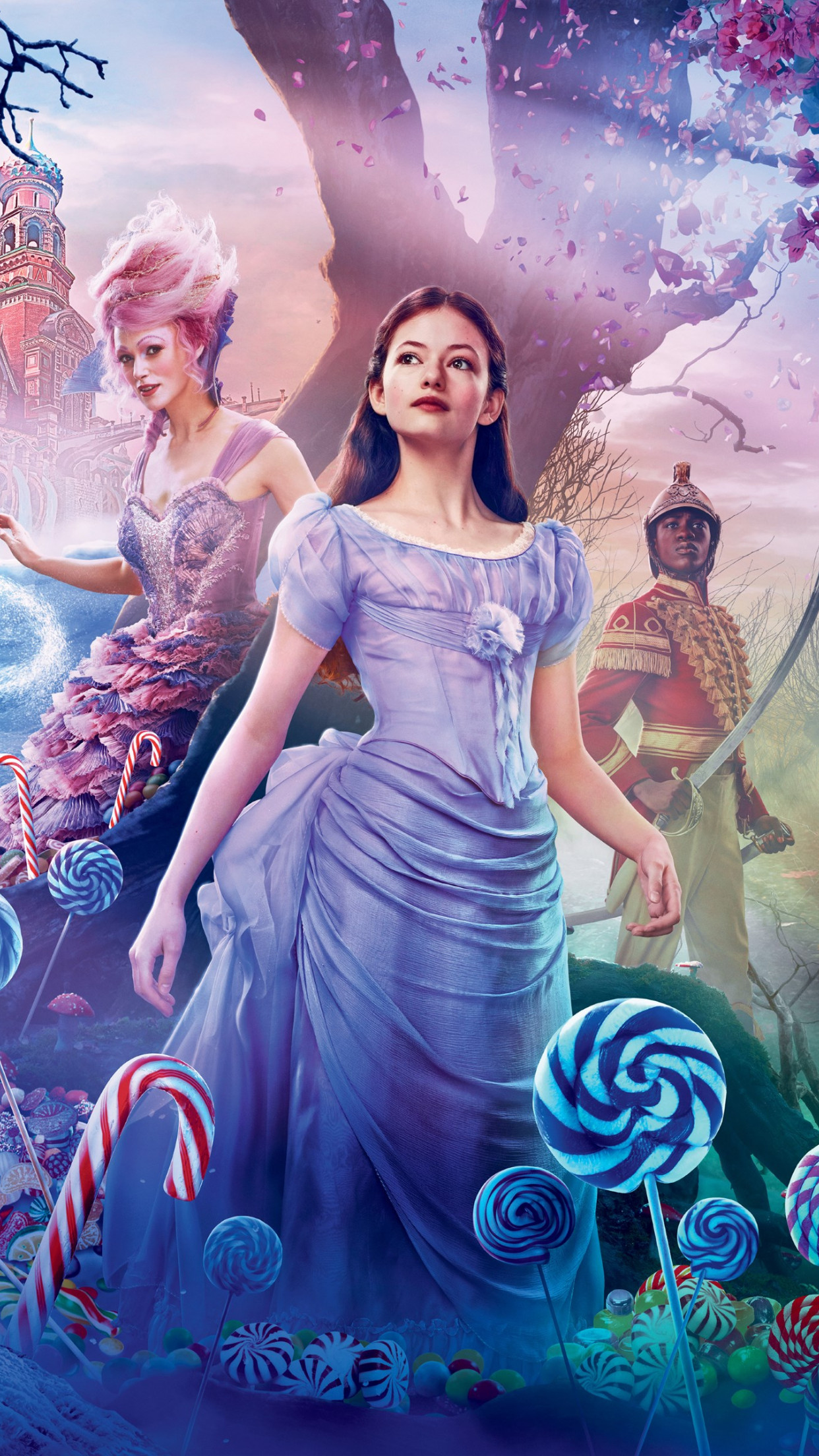 The Nutcracker and the Four Realms poster wallpaper 1242x2208