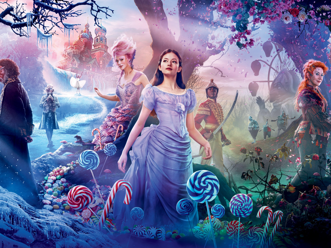 The Nutcracker and the Four Realms poster wallpaper 1280x960