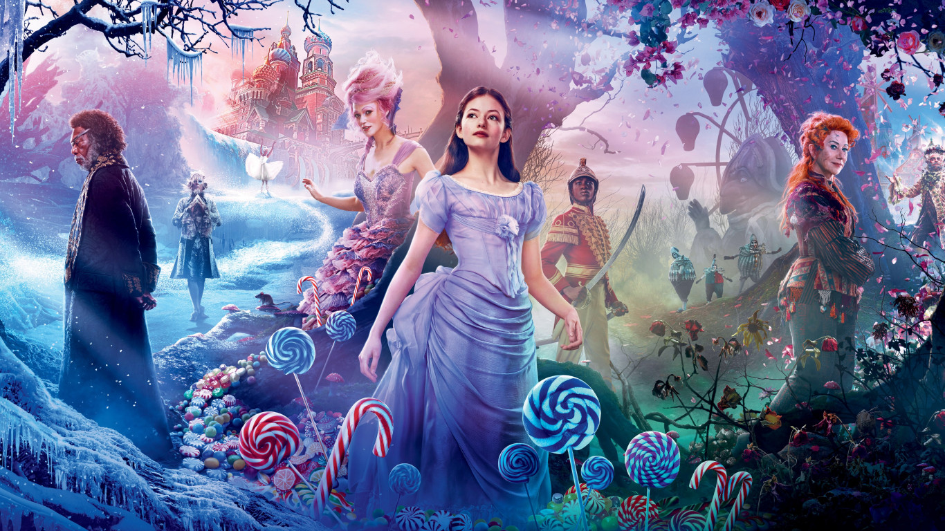 The Nutcracker and the Four Realms poster wallpaper 1366x768