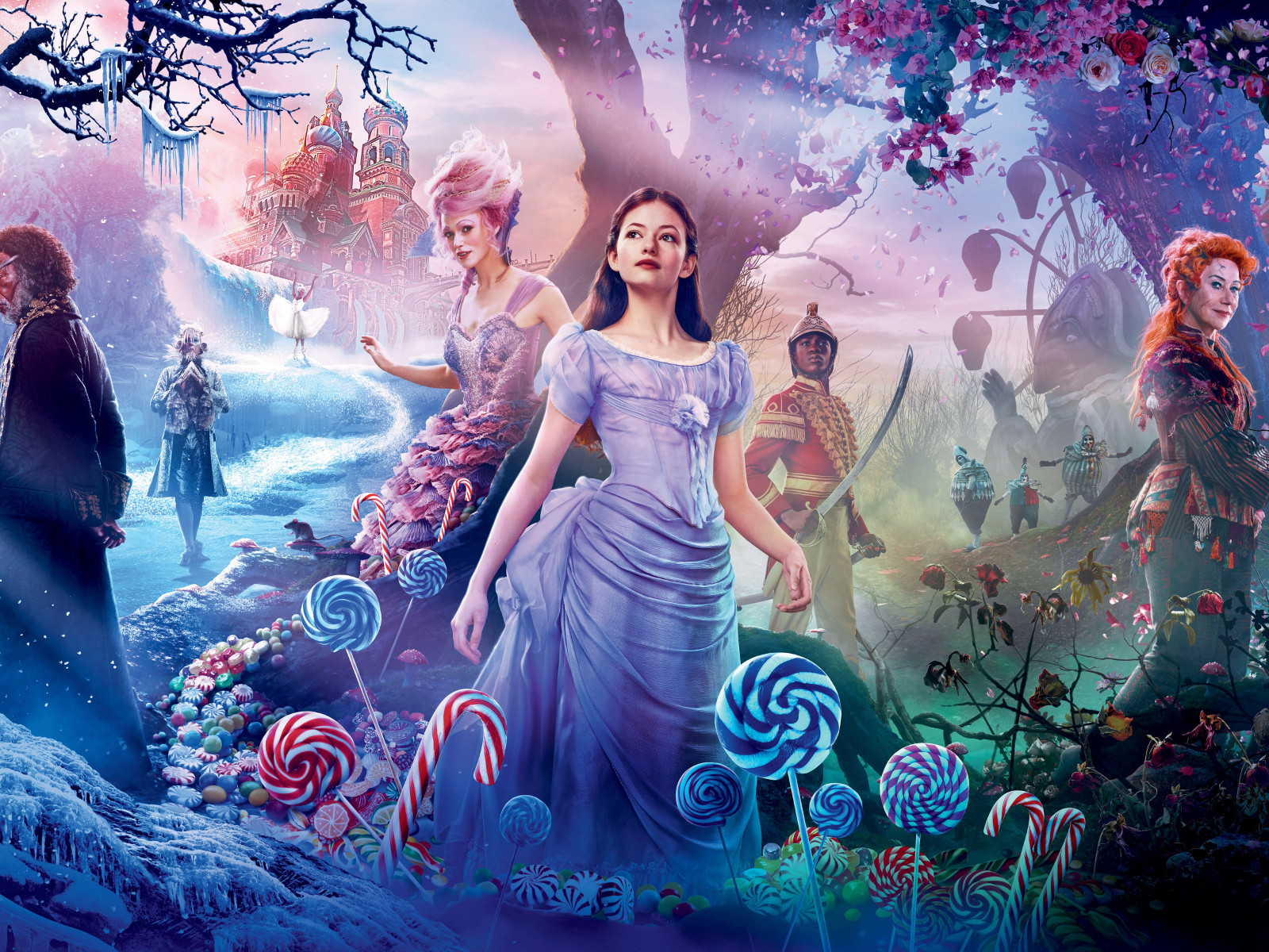 The Nutcracker and the Four Realms poster wallpaper 1600x1200