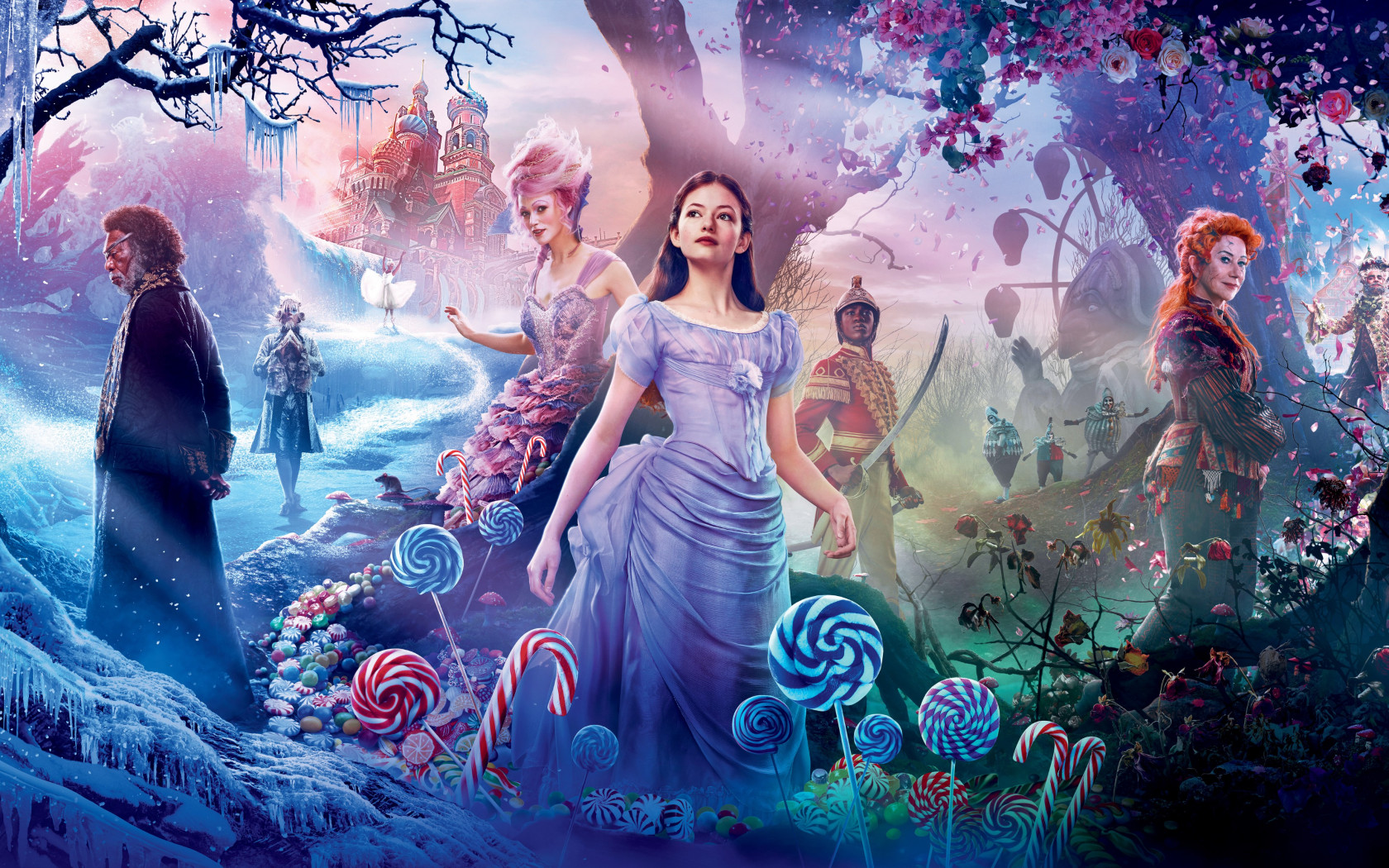 The Nutcracker and the Four Realms poster wallpaper 1680x1050