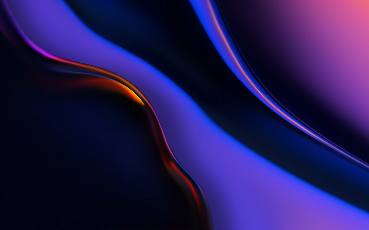 OnePlus 6T stock abstract wallpaper 1280x800