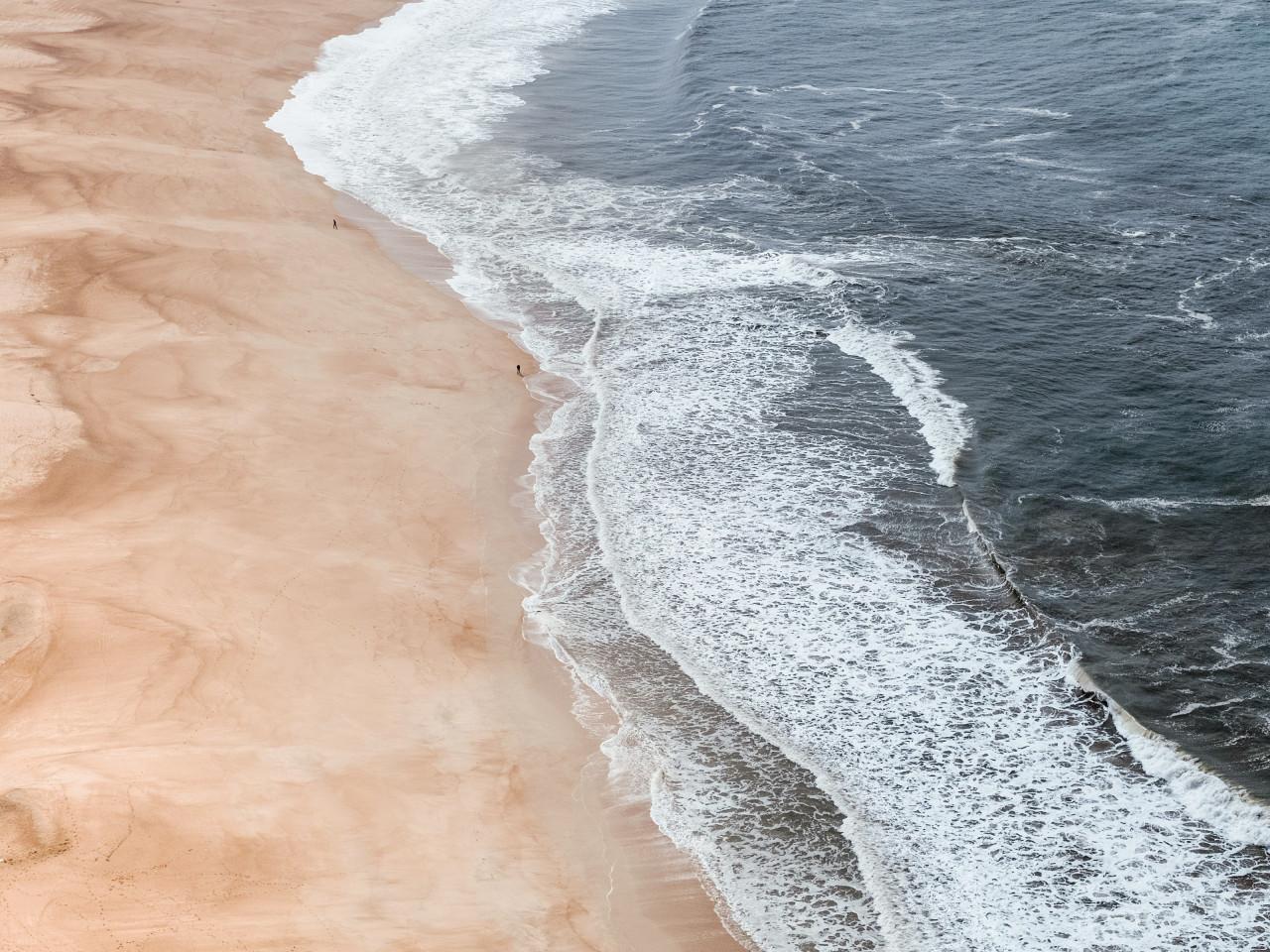 Super photo with Nazare beach, Portugal wallpaper 1280x960