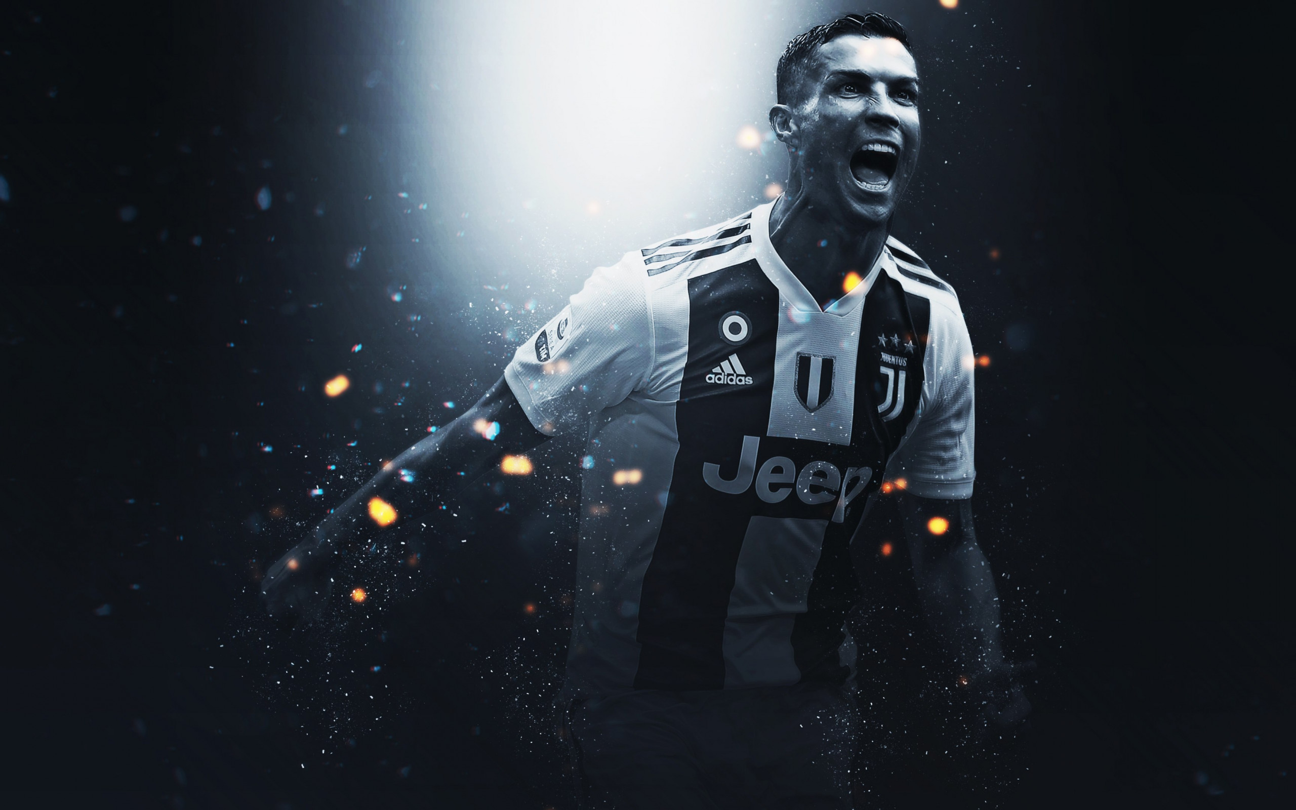 Cristiano Ronaldo at Juventus wallpaper 2560x1600