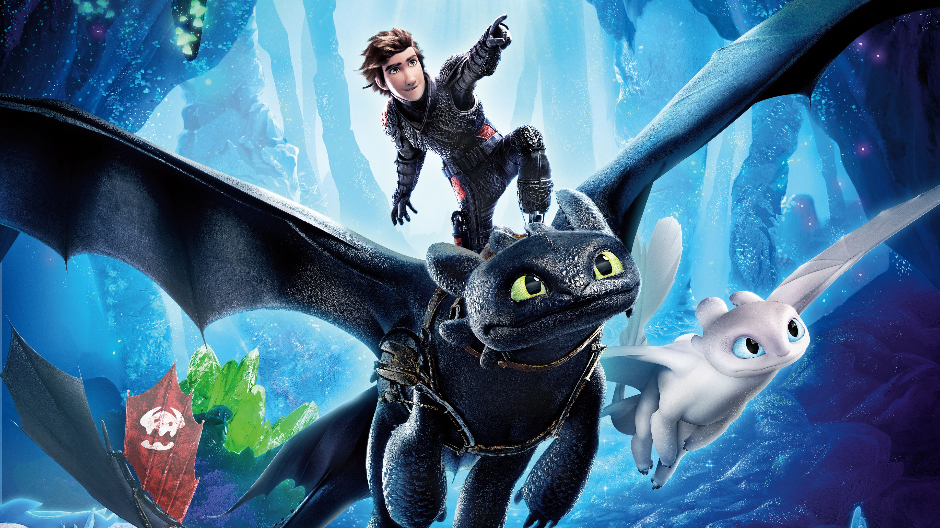 How to Train Your Dragon 2019 wallpaper 3840x2160