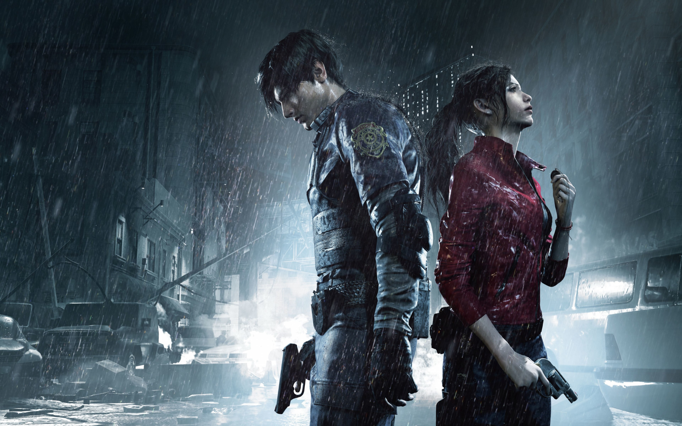 Resident Evil 2 wallpaper 2880x1800