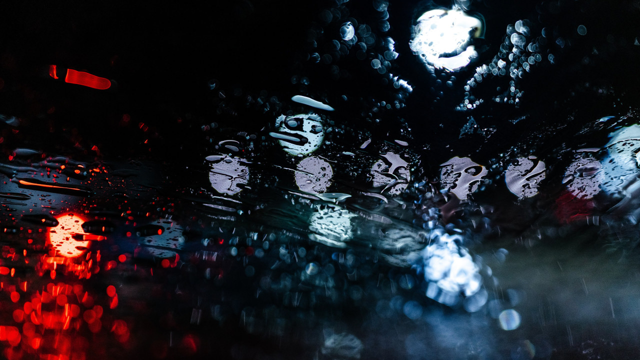 Rainy nights wallpaper 1280x720