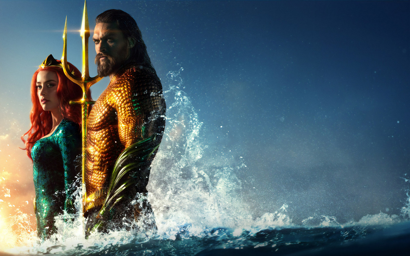 Aquaman new poster wallpaper 1440x900