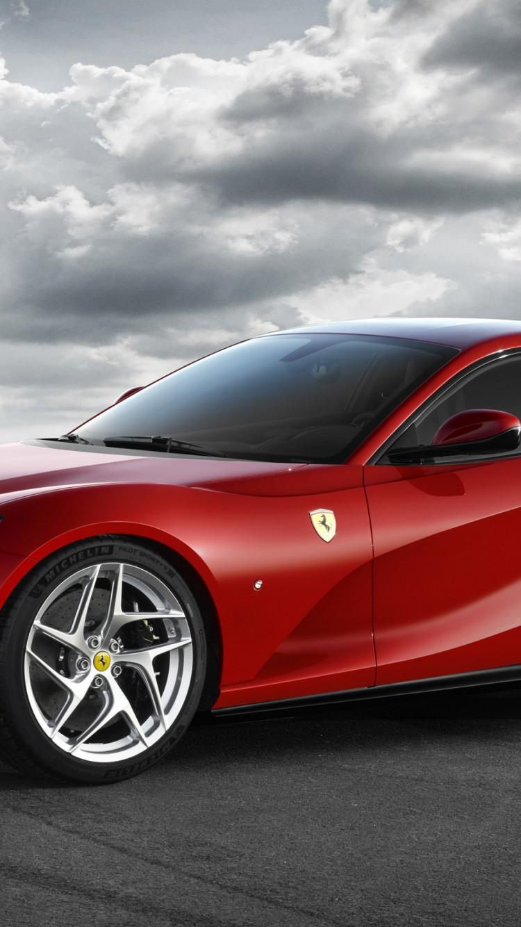 Ferrari Portofino wallpaper 750x1334