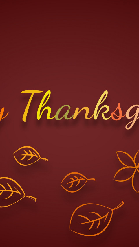 Happy Thanksgiving wallpaper 480x854