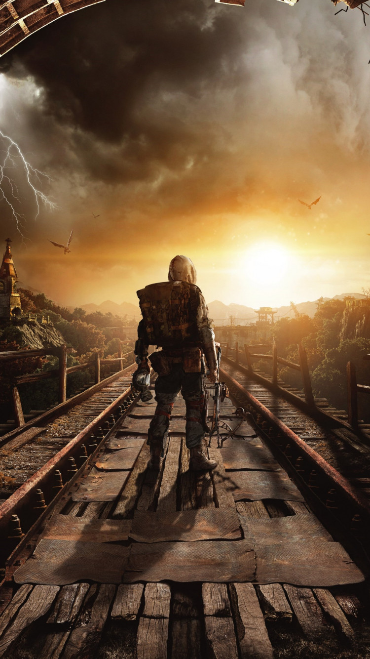 Metro Exodus wallpaper 750x1334