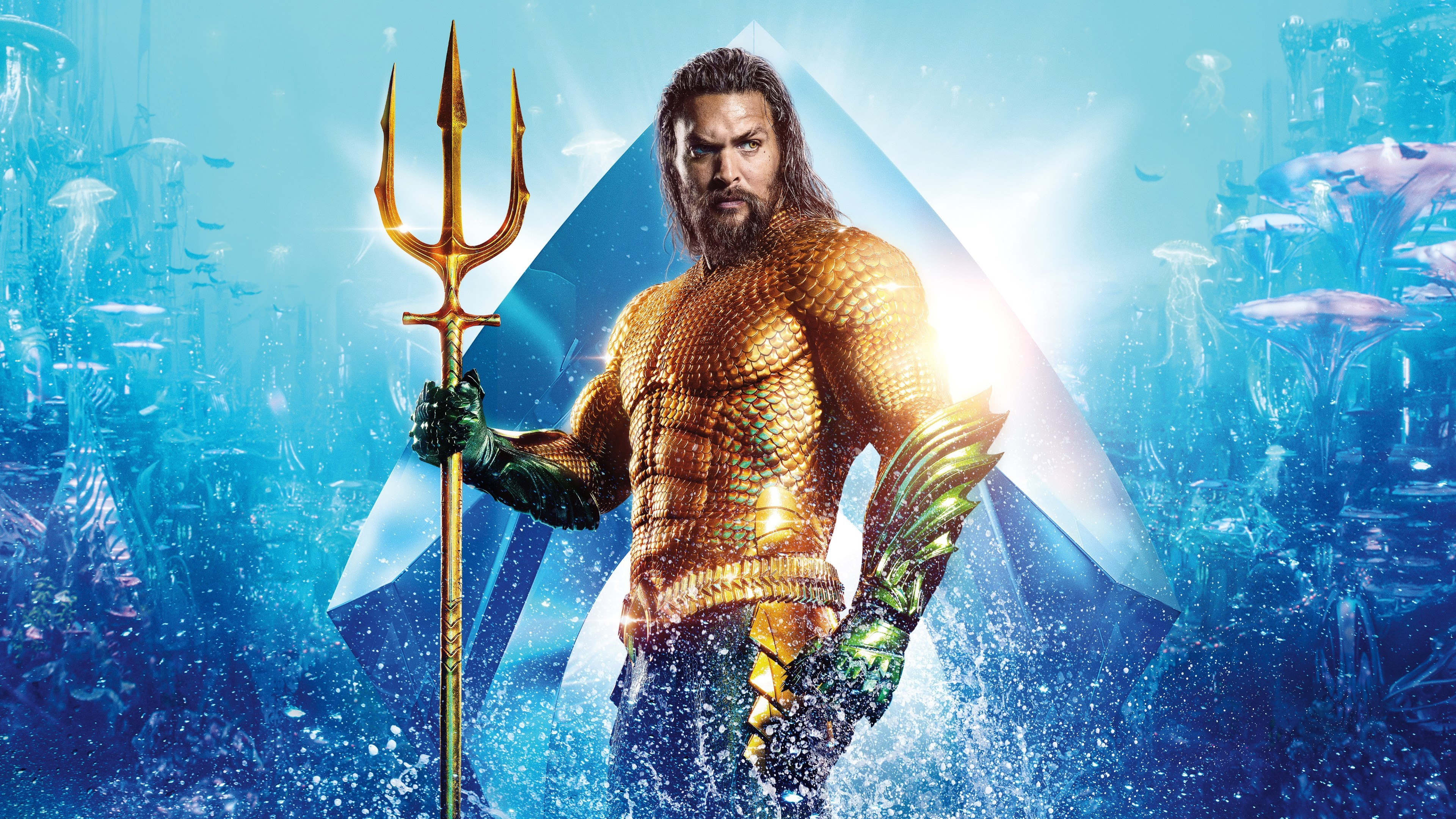 Aquaman Hero wallpaper 3840x2160