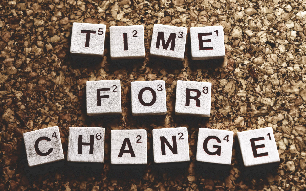 Time for a change wallpaper 1280x800