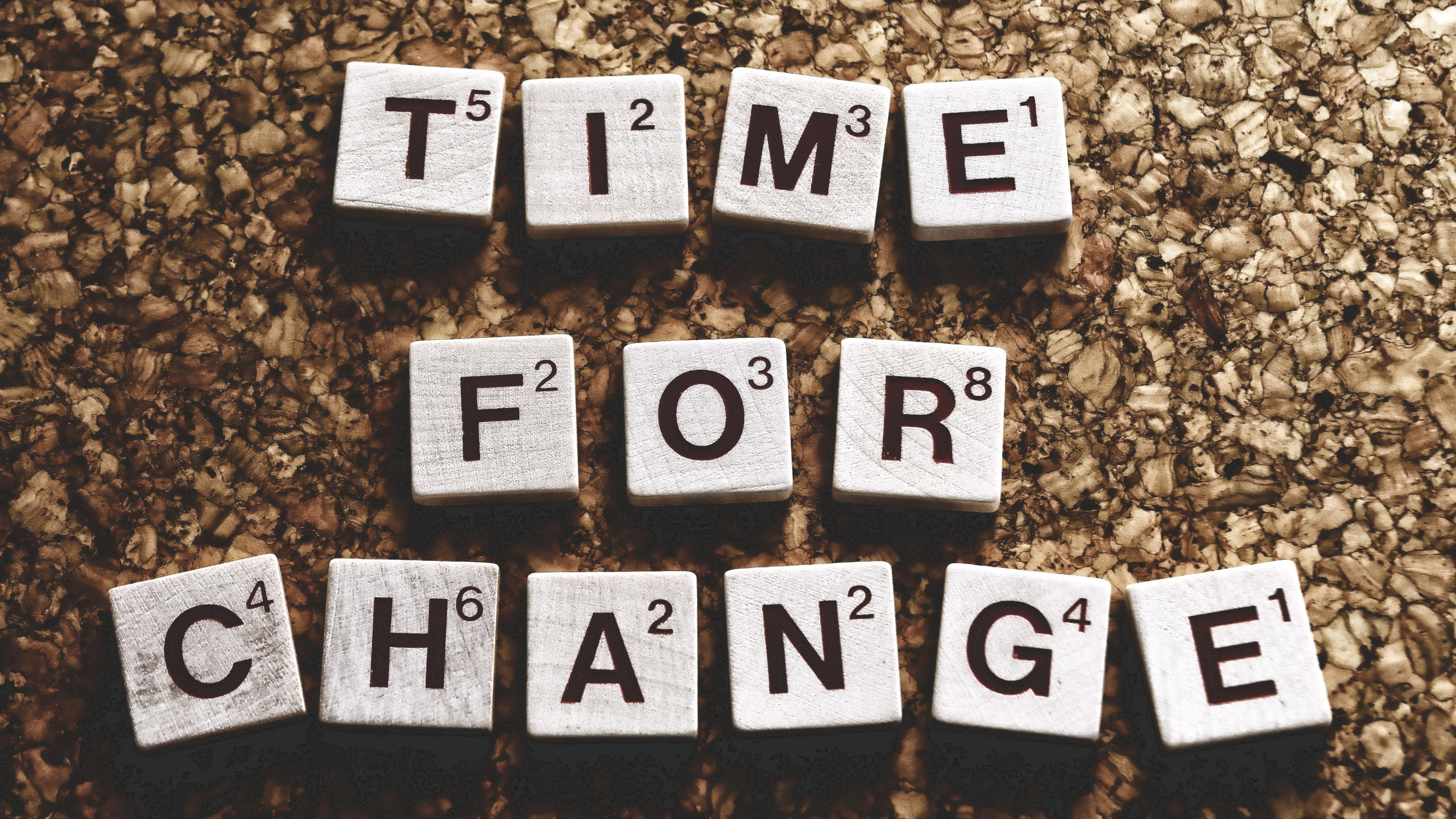 Time for a change wallpaper 2560x1440