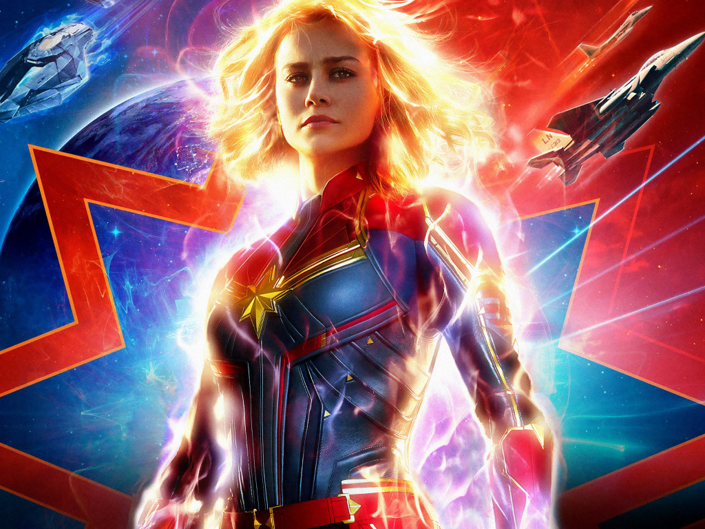 Captain Marvel 2019 wallpaper 1024x768