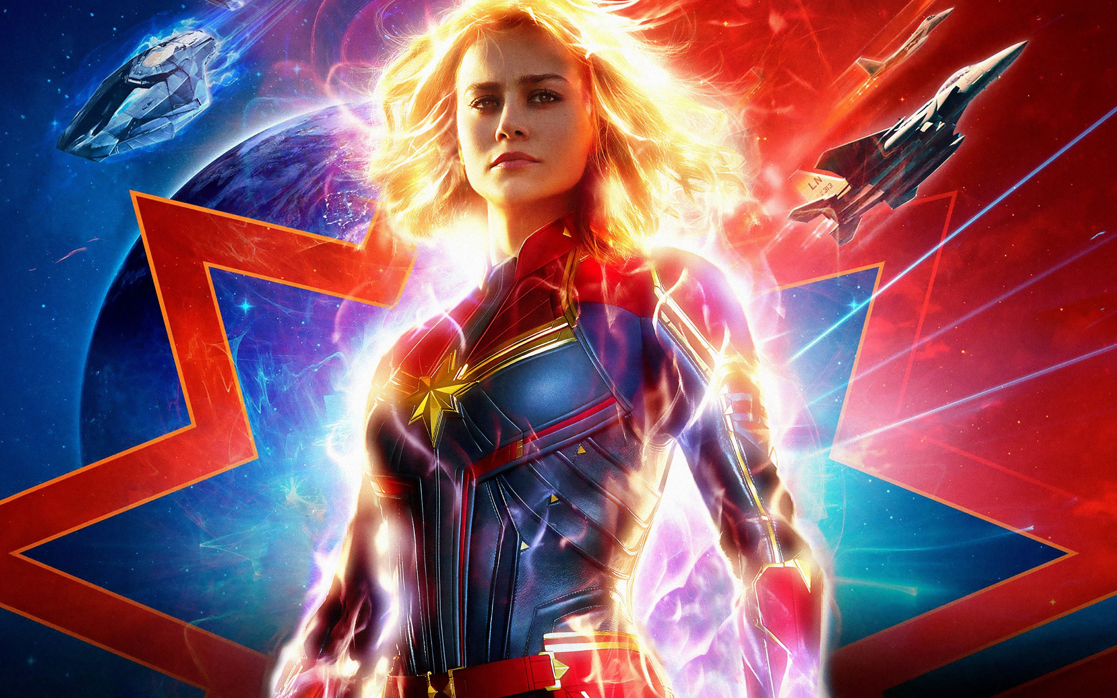 Captain Marvel 2019 wallpaper 3840x2400