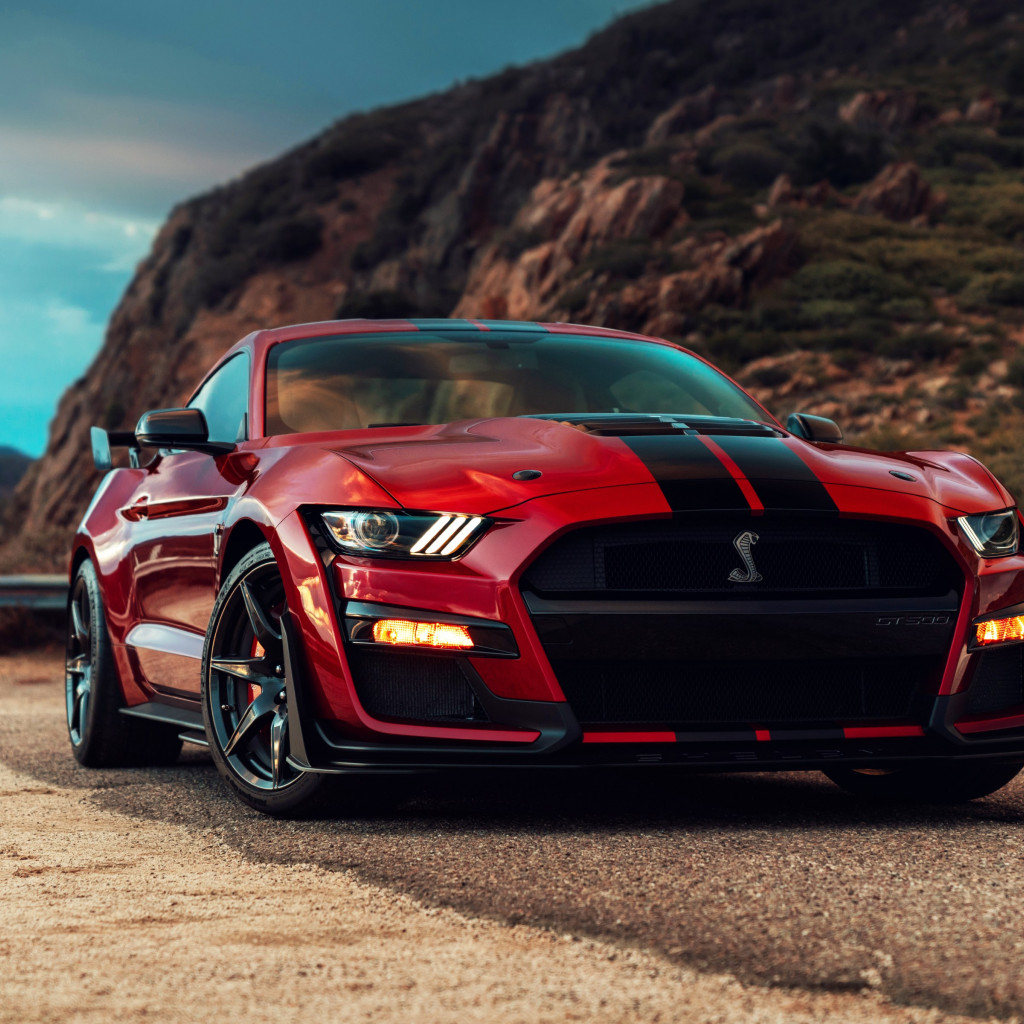 Ford Mustang Shelby GT500 wallpaper 1024x1024