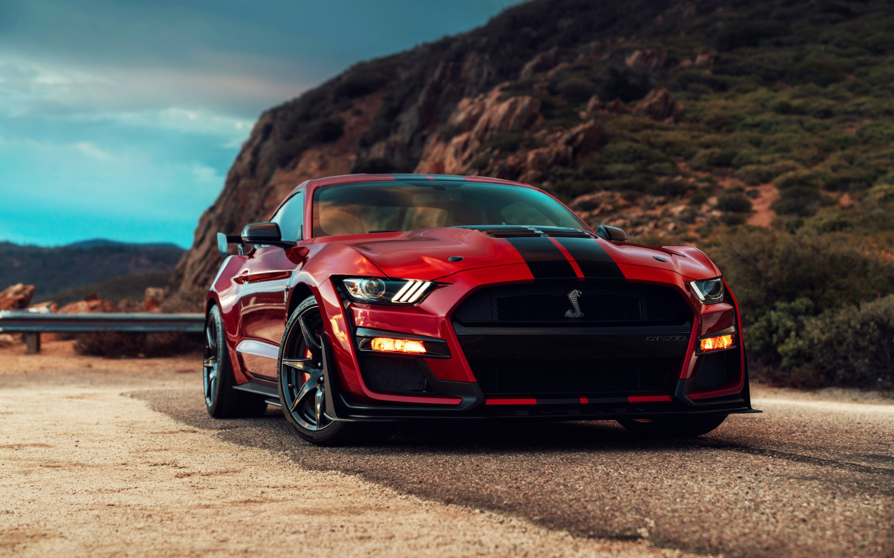 Ford Mustang Shelby GT500 wallpaper 1280x800