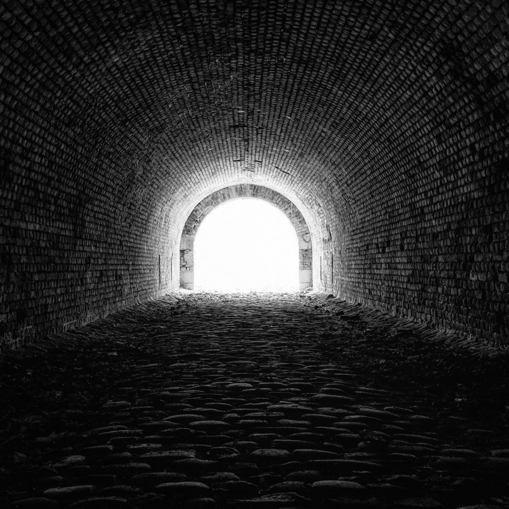 Light at the end of the tunnel wallpaper 1024x1024