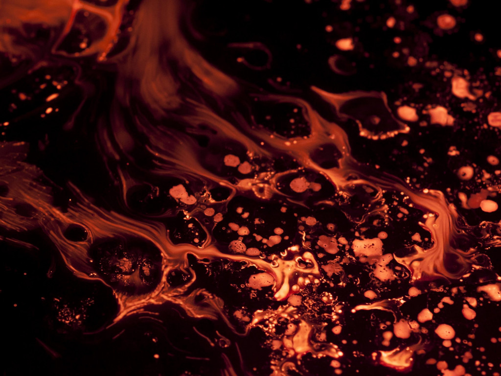 Liquid flame wallpaper 1024x768