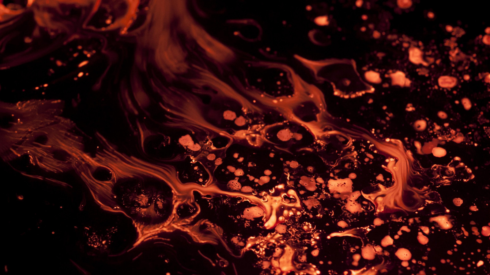 Liquid flame wallpaper 1600x900