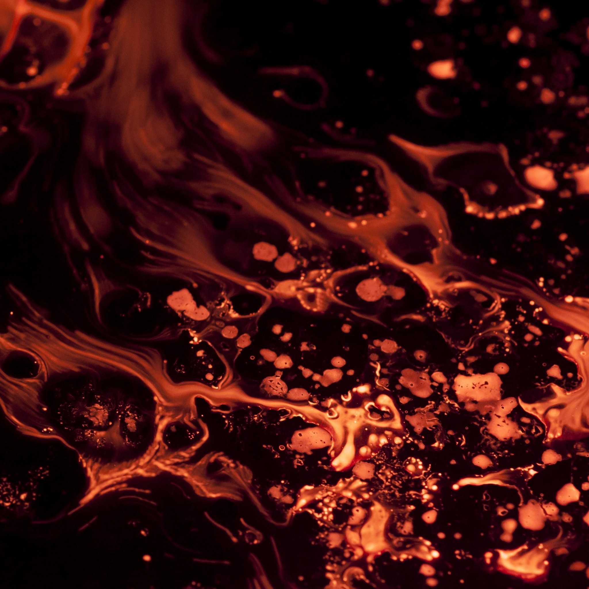 Liquid flame wallpaper 2048x2048