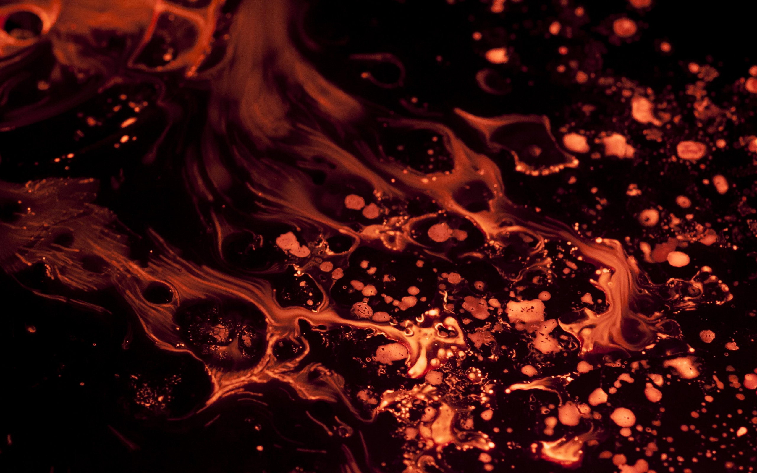 Liquid flame wallpaper 2560x1600