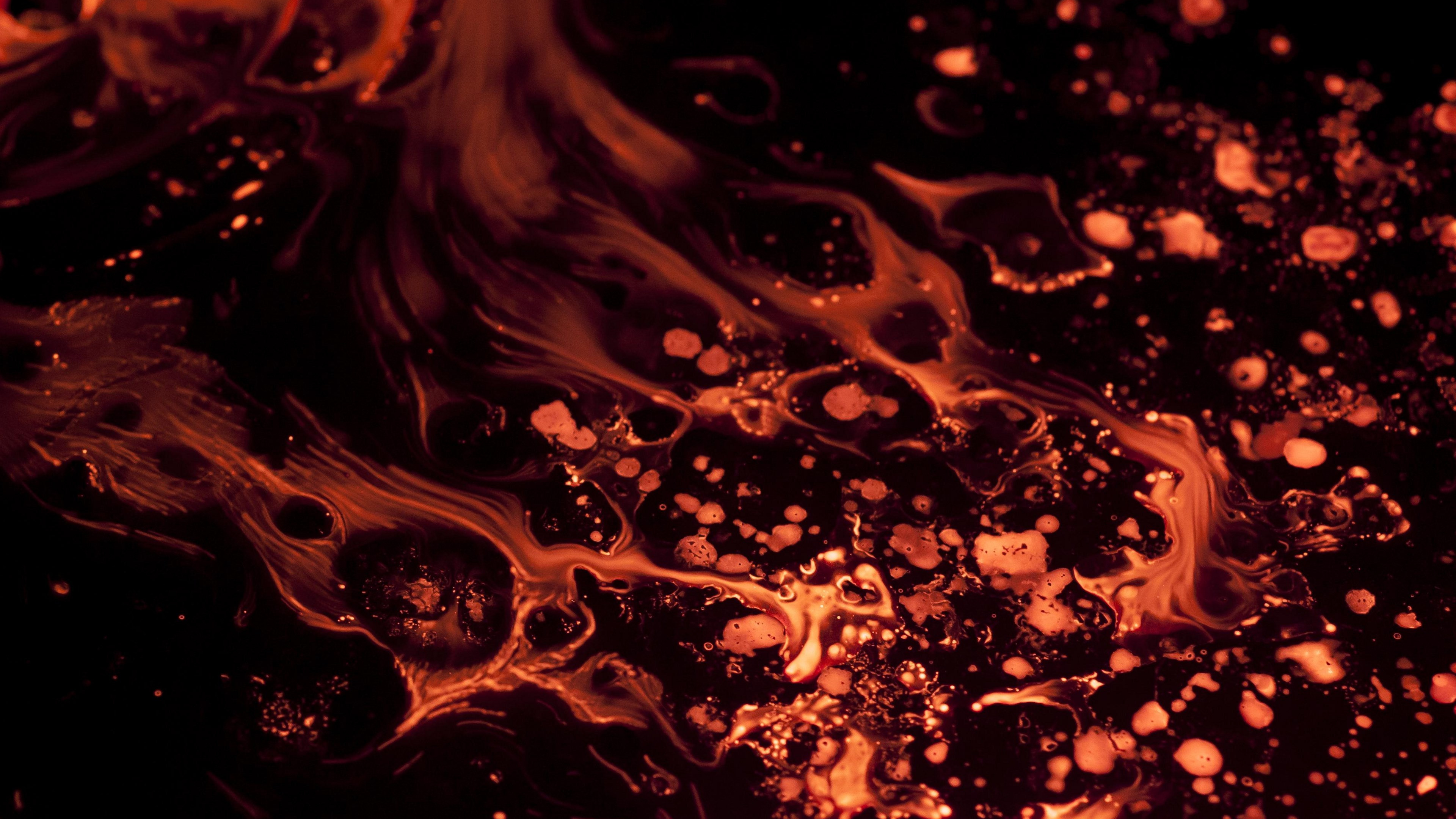 Liquid flame wallpaper 3840x2160
