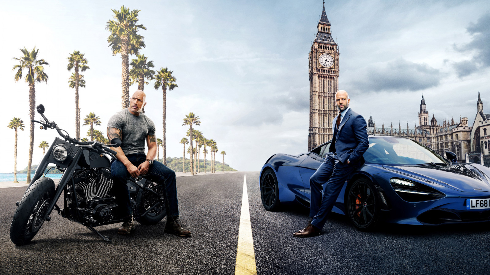 Hobbs and Shaw wallpaper 1600x900