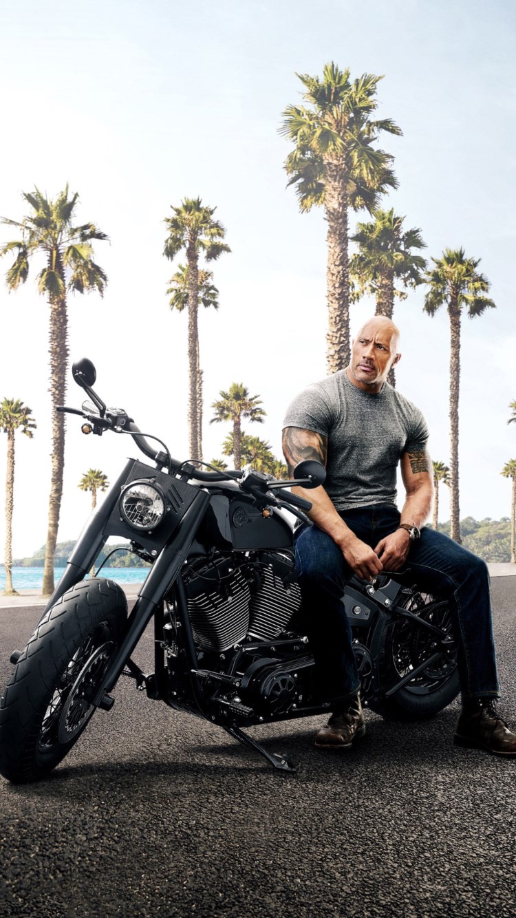 Hobbs and Shaw wallpaper 750x1334