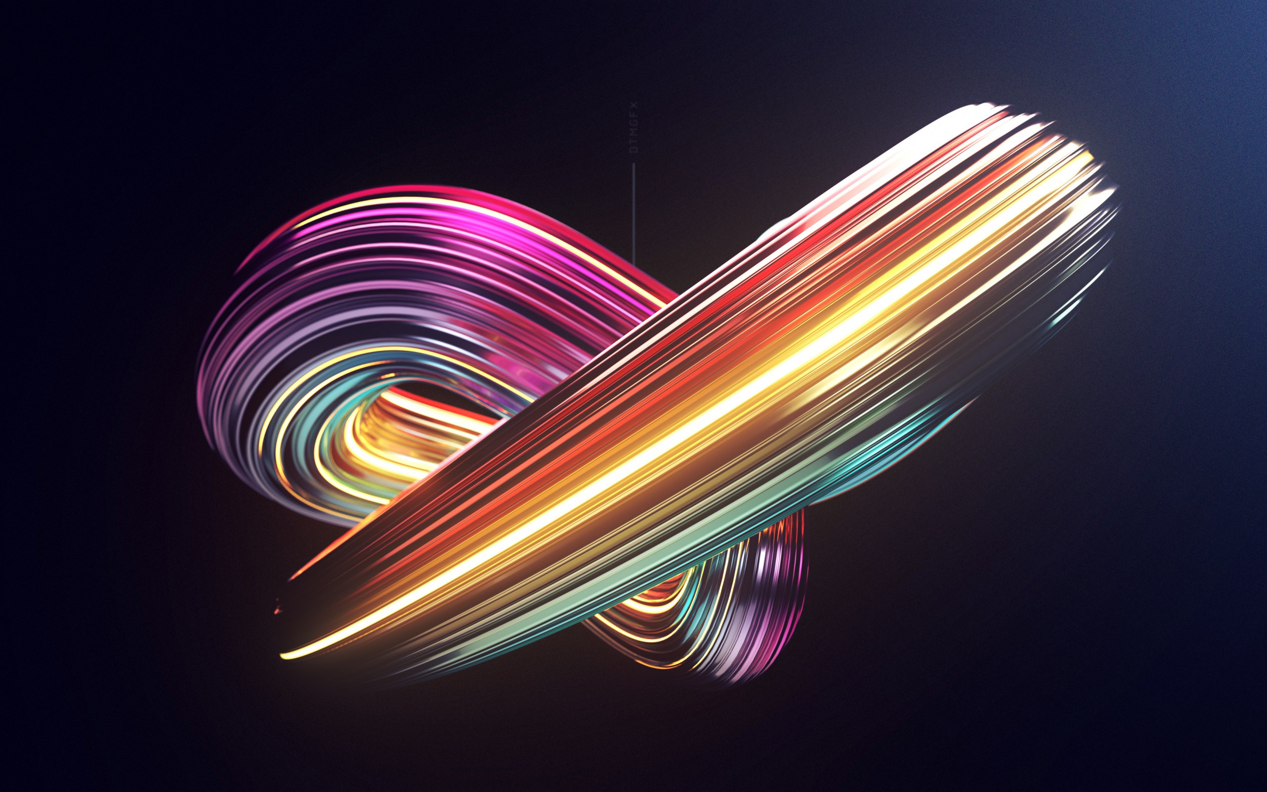 Sweep n Swirl 3D art wallpaper 2560x1600